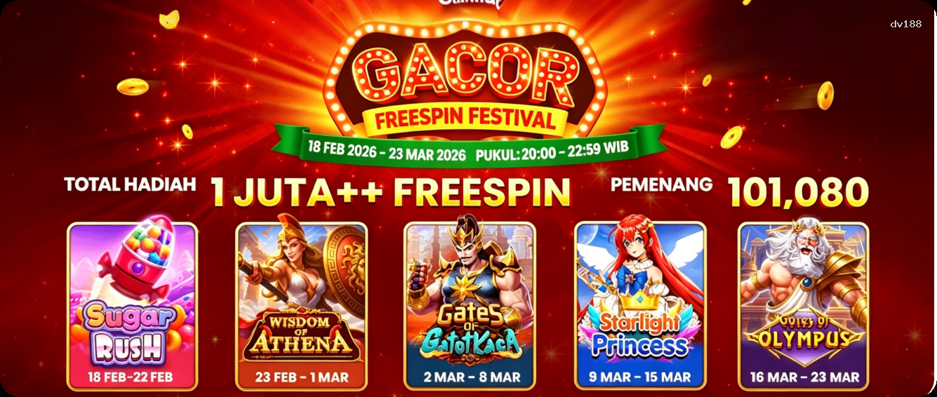 Login dv188 Sekarang Bonus Melimpah
